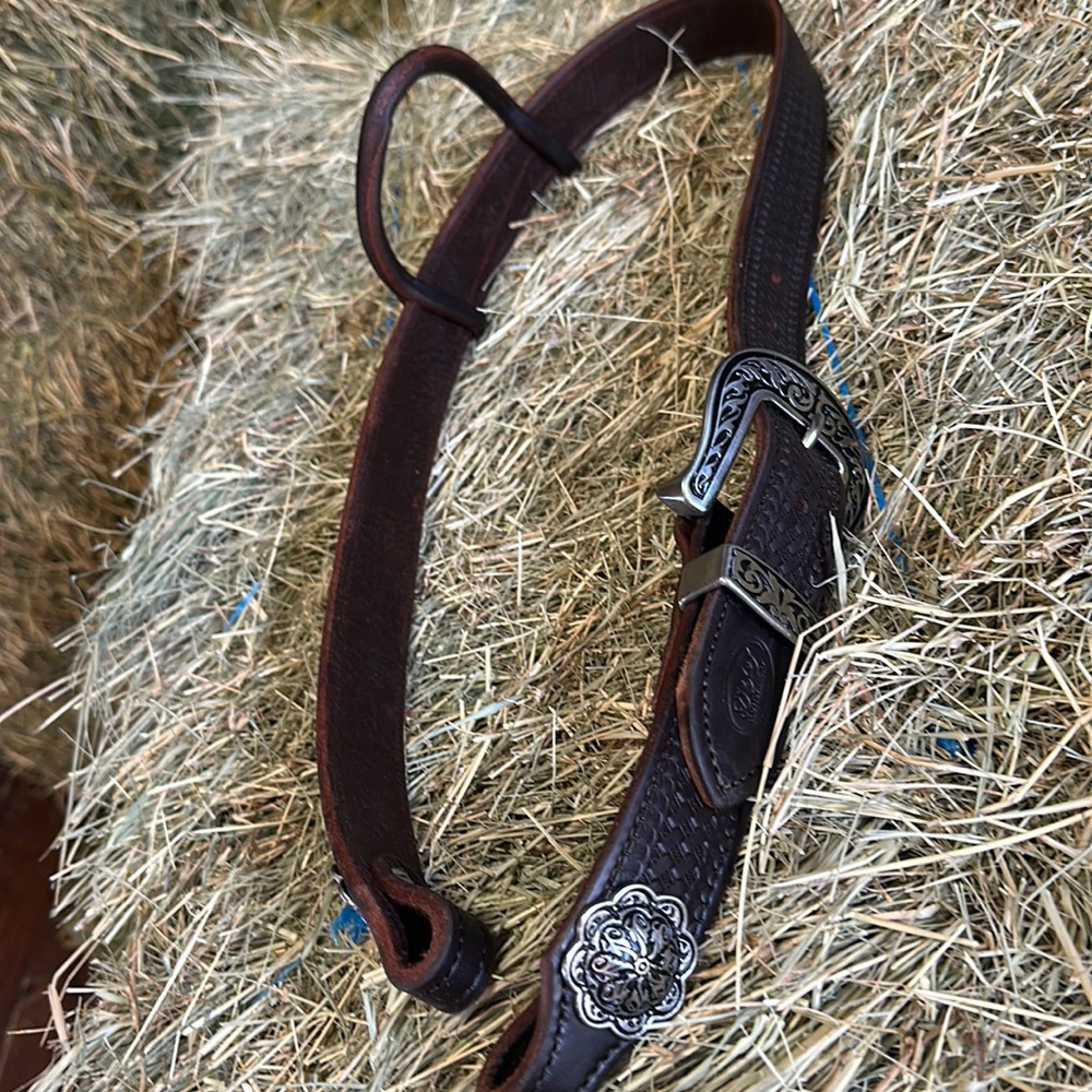 Basketweave Horse Headstall Bridle